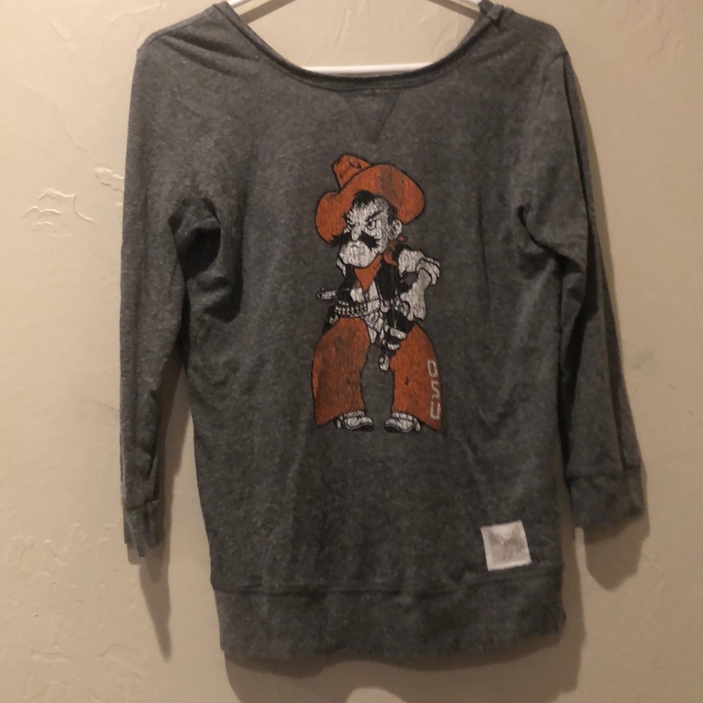 RETRO BRAND SCCOP BACK OSU TEE